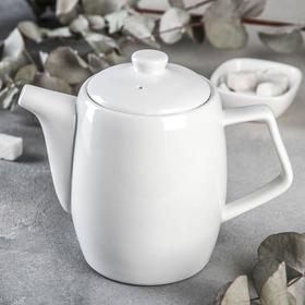 Чайник заварочный Wilmax, 1 л, цвет белый