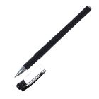 Pen gel pen 0.5 mm black case, black matte Softtouch