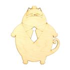 Бирка для декора "Кот с галстуком" Бирка для декора "Кот с галстуком"