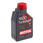 Моторное масло MOTUL 4100 Turbolight 10W-40 А3/В4, 1 л 102774 1353072 - фото 53351