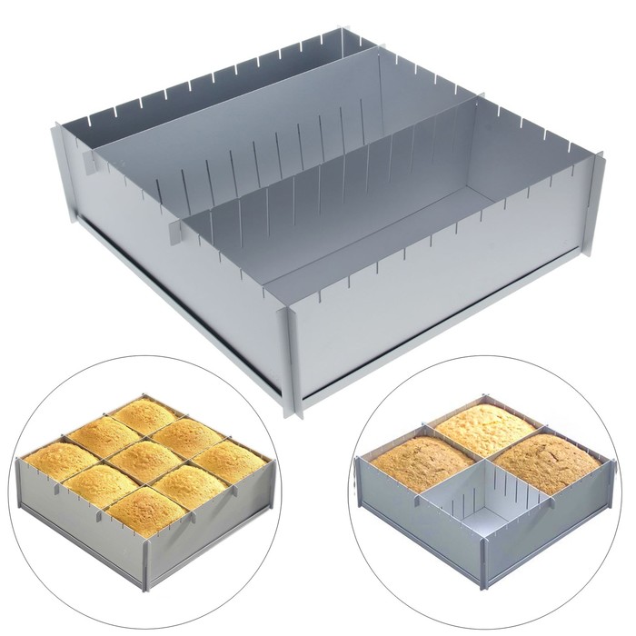 Форма-трансформер для выпечки, 6 разделителей
