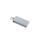 Флешка USB2.0, 8 Гб, брелок, под УФ-печать/лазерную гравировку/тампопечать, серебристая