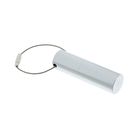 Флешка USB2.0, 8 Гб, металлический цилиндр, под лазерную гравировку/тампопечать, серебристая
