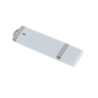 Флешка USB2.0, 8 Гб, пластик, световой индикатор, под УФ-печать, белая