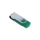 Флешка USB2.0, 8 Гб, под УФ-печать/лазерную гравировку/тампопечать, зелёная