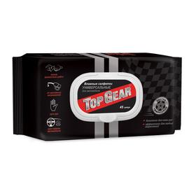 Влажные салфетки Top Gear, универсальные с клапаном, 45 шт. 1349231