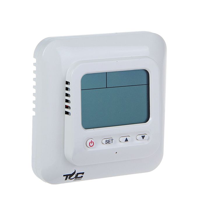 Терморегулятор ТС401, 3600 Вт, ЖК дисплей, 2 датчика, цифровое, белый