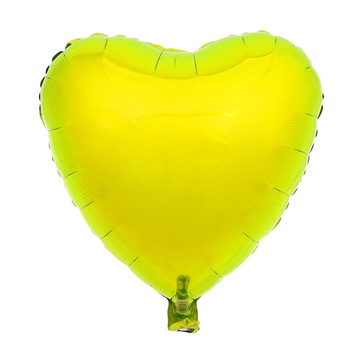 Шар фольгированный &quot;Сердце&quot; 18&quot;, металл, Lime Green