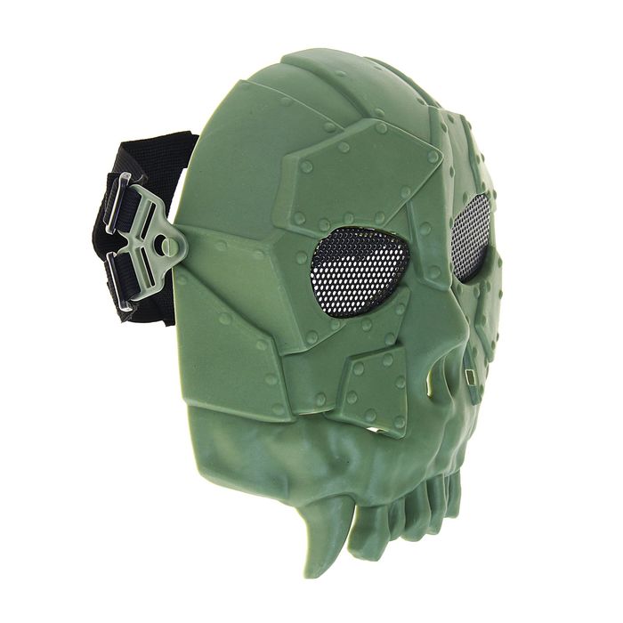 Маска для страйкбола KINGRIN Desert army group mask V1-Round mesh (OD) MA-52-OD