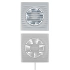 Вентилятор вытяжной AURAMAX OPTIMA 4-02, 150х150 мм, d=100 мм, 220‒240 В, с выключателем - фото 322473