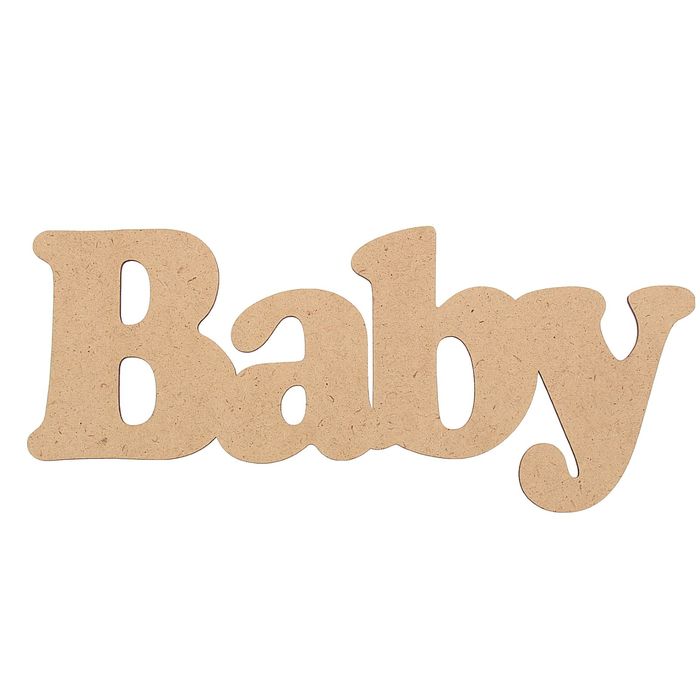 Декоративное слово Baby