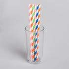 Tube cocktail "Spiral", set of 6 PCs, MIX color Tube cocktail "Spiral", set of 6 PCs, MIX color