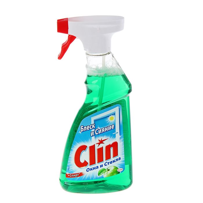Средство для мытья окон CLIN &quot;Яблоко&quot;, 500 мл