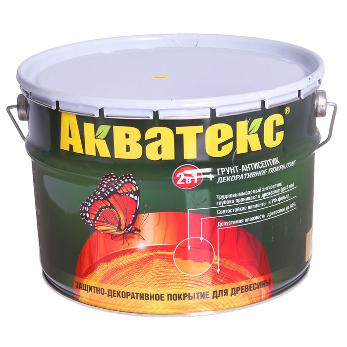 Грунт-антисептик &quot;Акватекс&quot;, сосна, 10 л