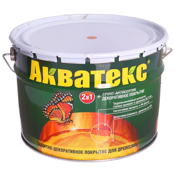 Грунт-антисептик &quot;Акватекс&quot;, орегон, 10 л