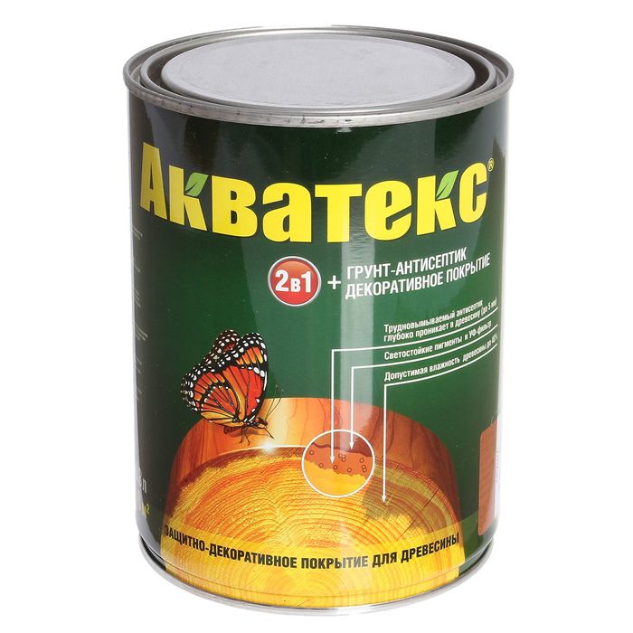 Грунт-антисептик &quot;Акватекс&quot;, груша, 0,8 л