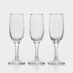 Набор бокалов для шампанского Bistro, 190 мл, 3 шт