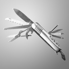 Нож швейцарский ′Андерсон′ 11в1 рукоять перфорированная диагональ в Донецке