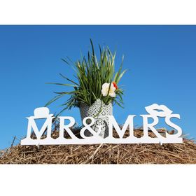 Деревянная заготовка "Mr&Ms" 10х39,5х0,3 см