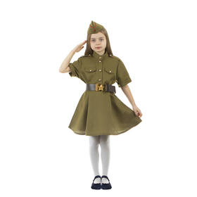 {{photo.Alt || photo.Description || 'Карнавальный костюм военного: платье с коротким рукавом, пилотка, р. 30, рост 110-116 см'}}