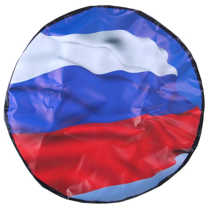 Чехол запаски, размер R 15, флаг России большой