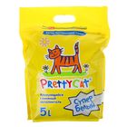 Наполнитель комкующийся бентонитовый "PrettyCatCупер белый", 5 л Наполнитель комкующийся бентонитовый "PrettyCatCупер белый", 5 л