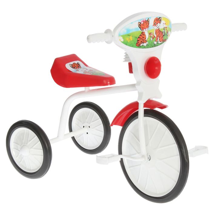 Велосипед трехколесный  &quot;Малыш&quot;  01, цвет красный, фасовка: 3шт.