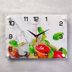 Часы настенные, серия: Кухня, "Цитрусовые", 25х35  см, без выбора вариантов товара