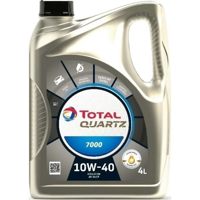 Моторное масло Total Quartz 7000 10W-40, 4 л