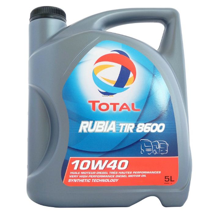 Моторное масло Total RUBIA TIR 8600 10W-40, 5 л