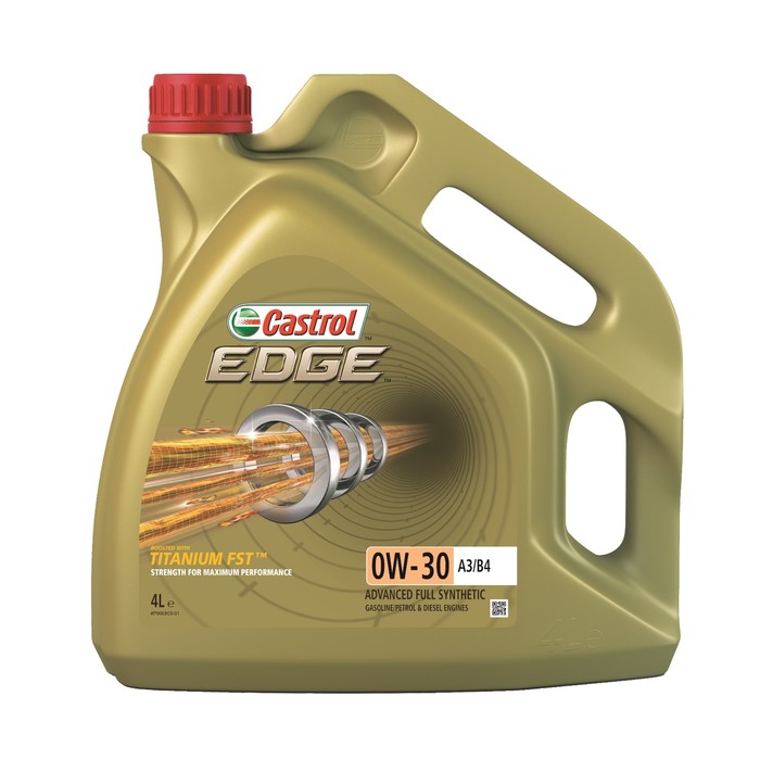 Моторное масло Castrol EDGE Titanium 0W-30 A3/B4, 4 л