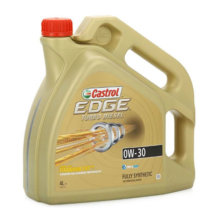 Моторное масло Castrol EDGE Titanium Turbo Diesel 0W-30, 4 л