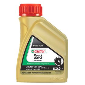 Тормозная жидкость Castrol React DOT 4 Low Temp, 500 мл 1412293