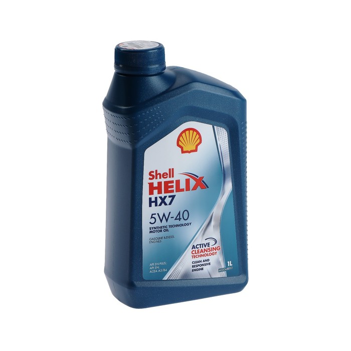 Моторное масло Shell Helix HX 7 5W-40, 1 л