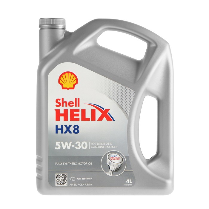 Моторное масло Shell Helix HX 8 5W-30, 4 л