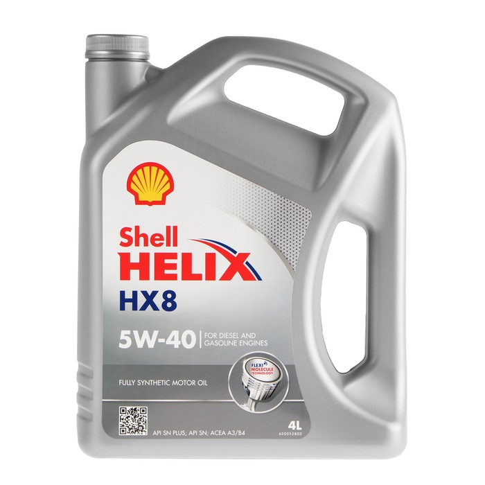 Моторное масло Shell Helix HX 8 5W-40, 4 л