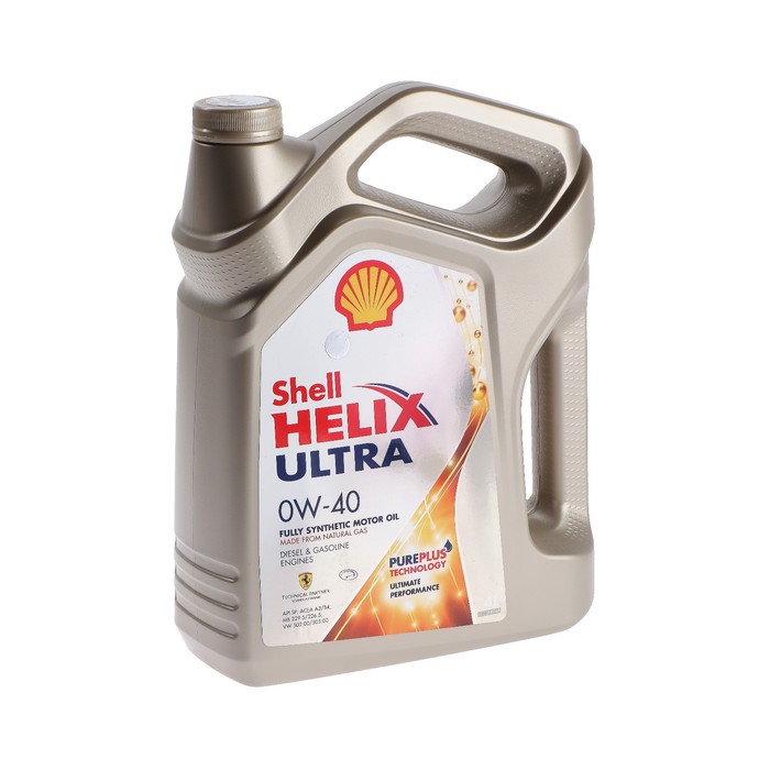 Моторное масло Shell Helix Ultra 0W-40, 4 л