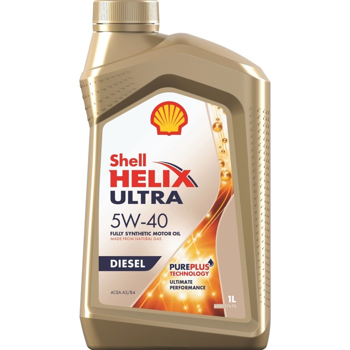 Моторное масло Shell Helix Ultra Diesel 5W-40, 1 л