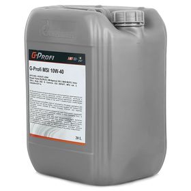Масло моторное G-Profi MSI 10W-40 API CI-4/SL, 20 л 1412517