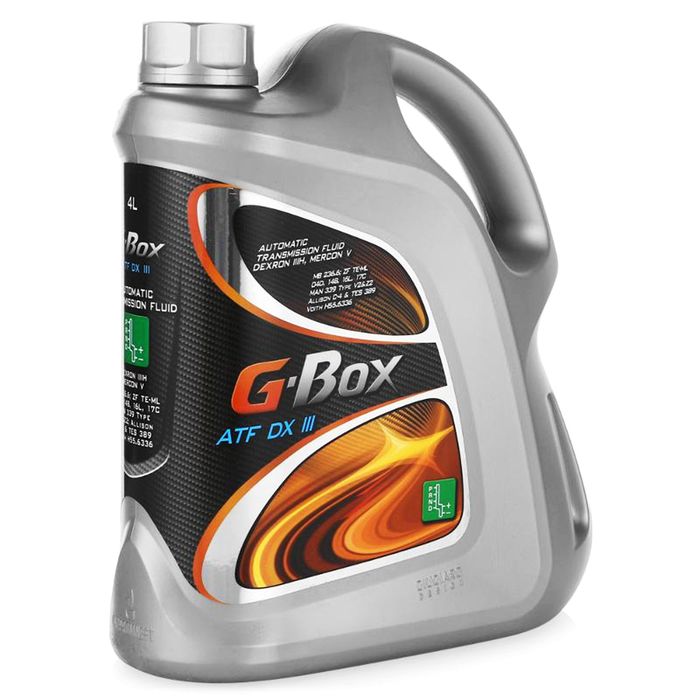 Трансмиссионное масло G-Box ATF DX III, 4 л