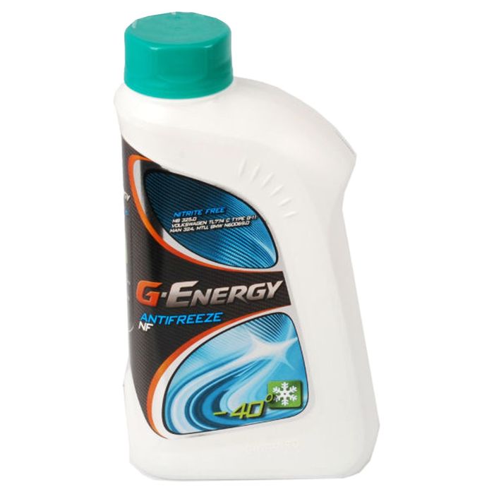 Охлаждающая жидкость G-Energy Antifreeze NF 40 зелёный, 1 кг