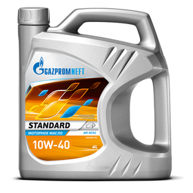 Масло моторное Gazpromneft Standard 10W-40, 4 л 1412615