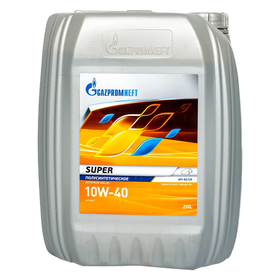 Масло моторное Gazpromneft Super 10W-40, 20 л 1412621