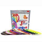 Пластик UNID ABS-15, для 3Д ручки, 15 цветов в наборе, по 10 метров - фото 2545333