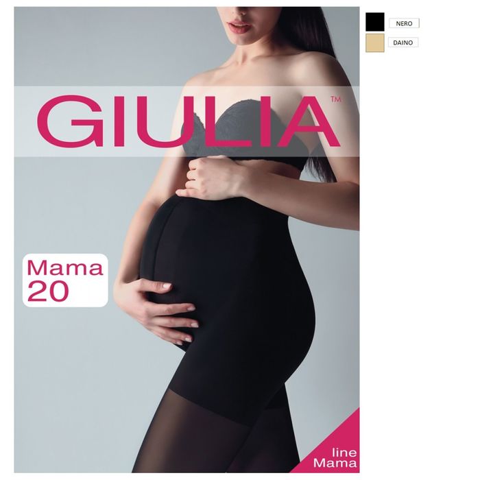 Колготки для беременных GIULIA MAMA 20 (daino gul, 4)