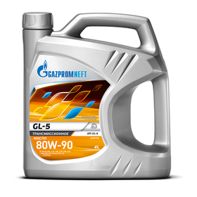 Масло трансмиссионное Gazpromneft GL-5 80W-90, 4 л 1412558
