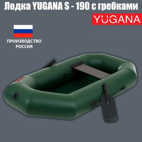 {{photo.Alt || photo.Description || 'Лодка YUGANA S-190 с гребками, цвет олива'}}