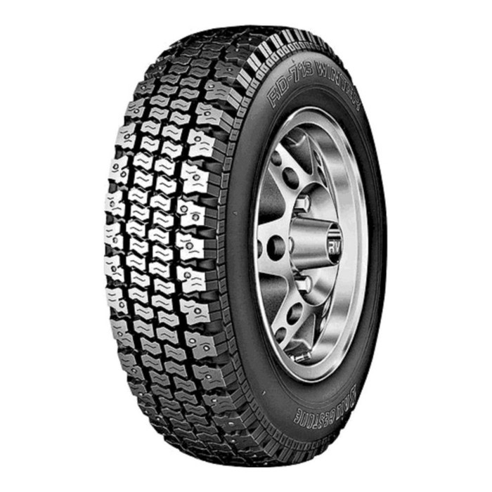 Зимняя нешипуемая шина Bridgestone V-STEEL SNOW 713 195/70 R15C 104/102Q