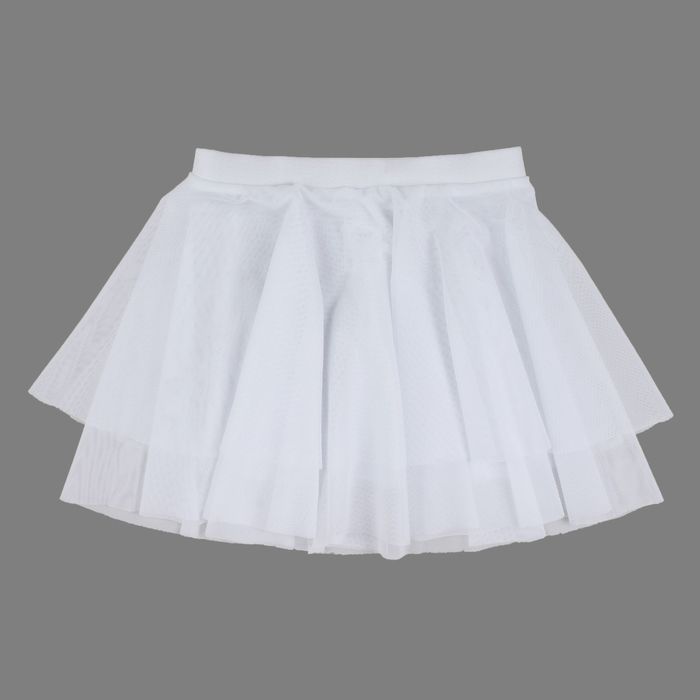 Детская белая юбка