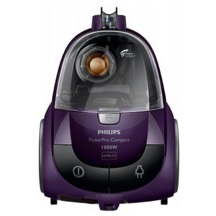 Пылесос Philips FC8472/01, 1800 Вт, мощность всасывания 350 Вт, 1.5 л, фиолетовый